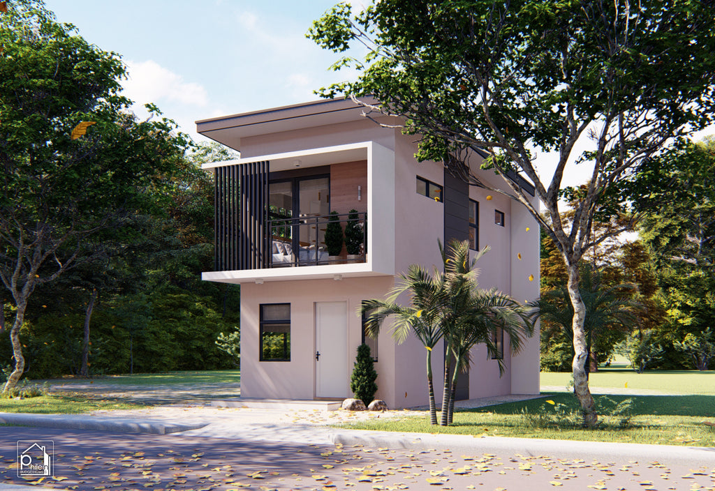 Pearl 2.0 Layout Kit | Small House Design: 3 Bedroom, 60 square meter Floor Plan & Elevations  (Digital Download)