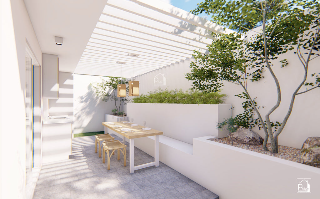 Sapphire Layout Kit | Tiny but Stunning! 27 sqm Minimalist Home with Outdoor Patio, Floor Plan & Elevations (Digital Download)