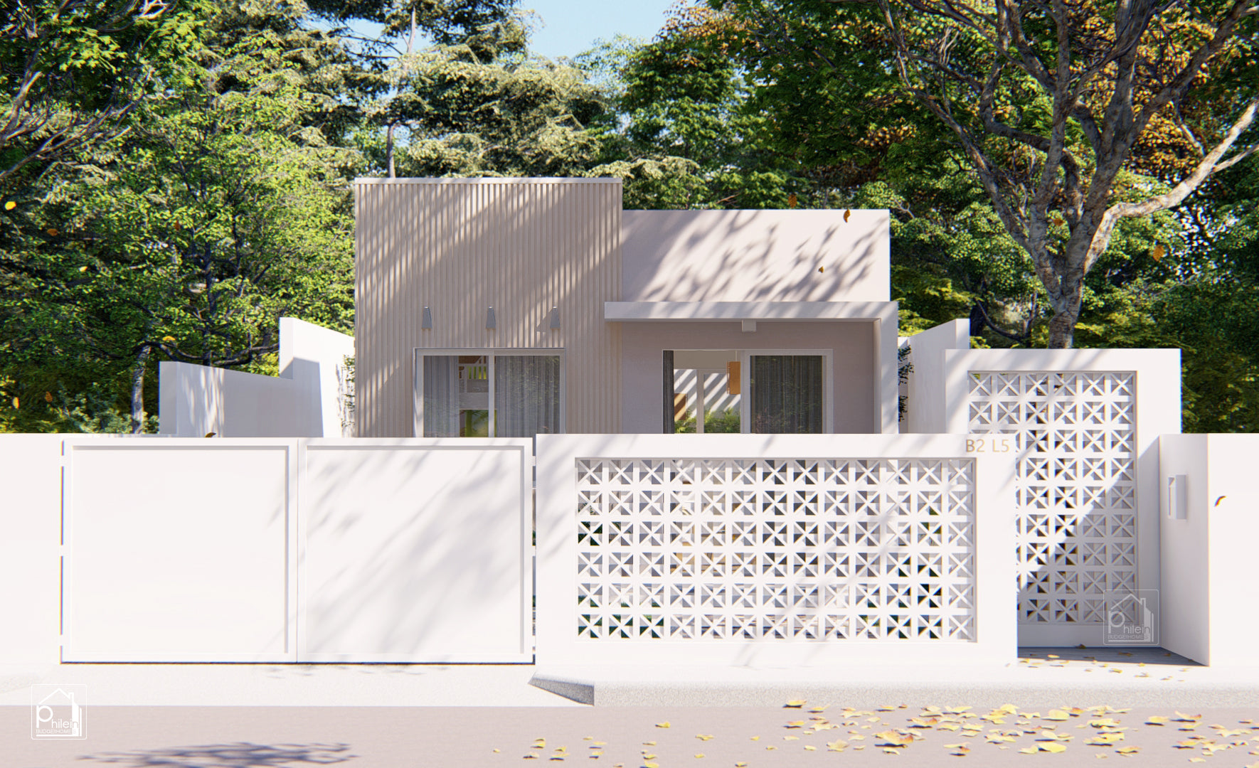 Sapphire Basic Kit | Tiny but Stunning! 27 sqm Minimalist Home with Outdoor Patio, Floor Plan (Digital Download)