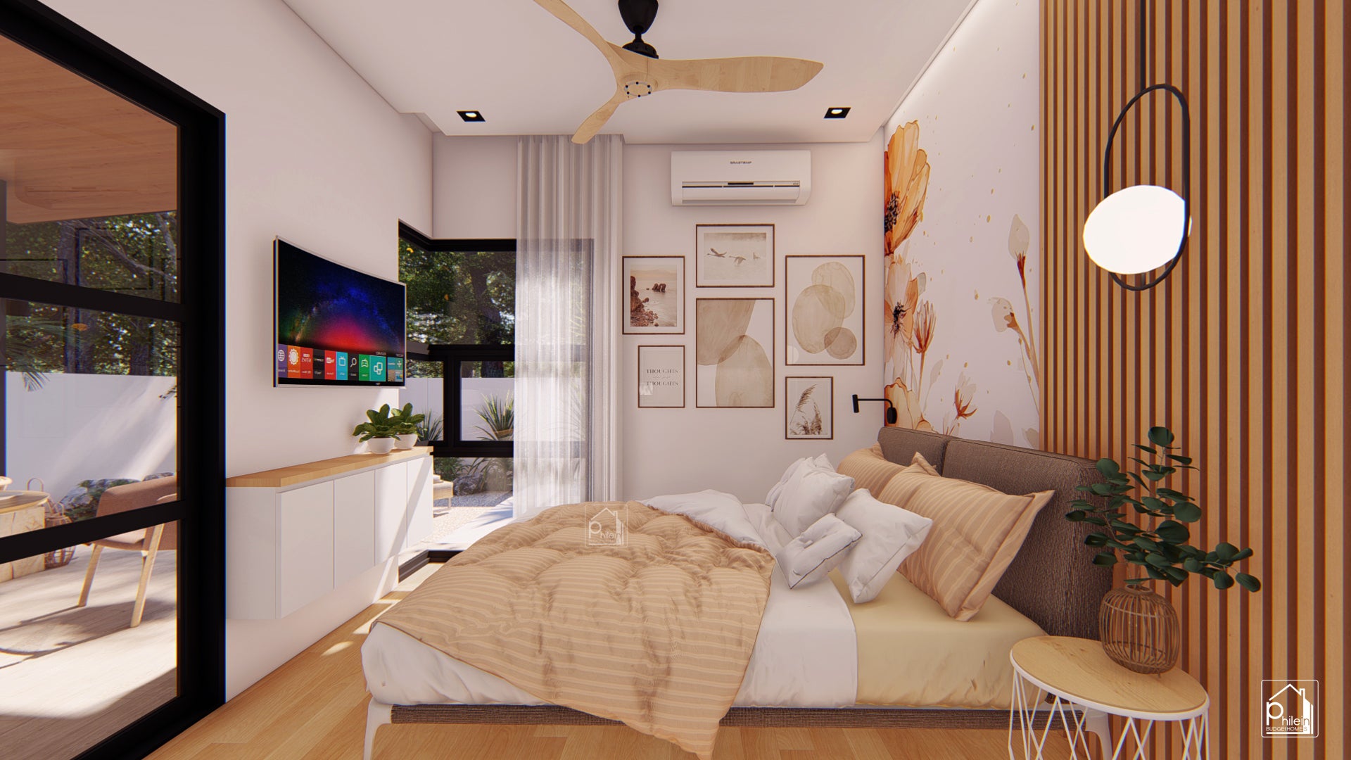 Louie Basic Kit | 20sqm Tiny Airbnb House Floor Plan (Digital Download)