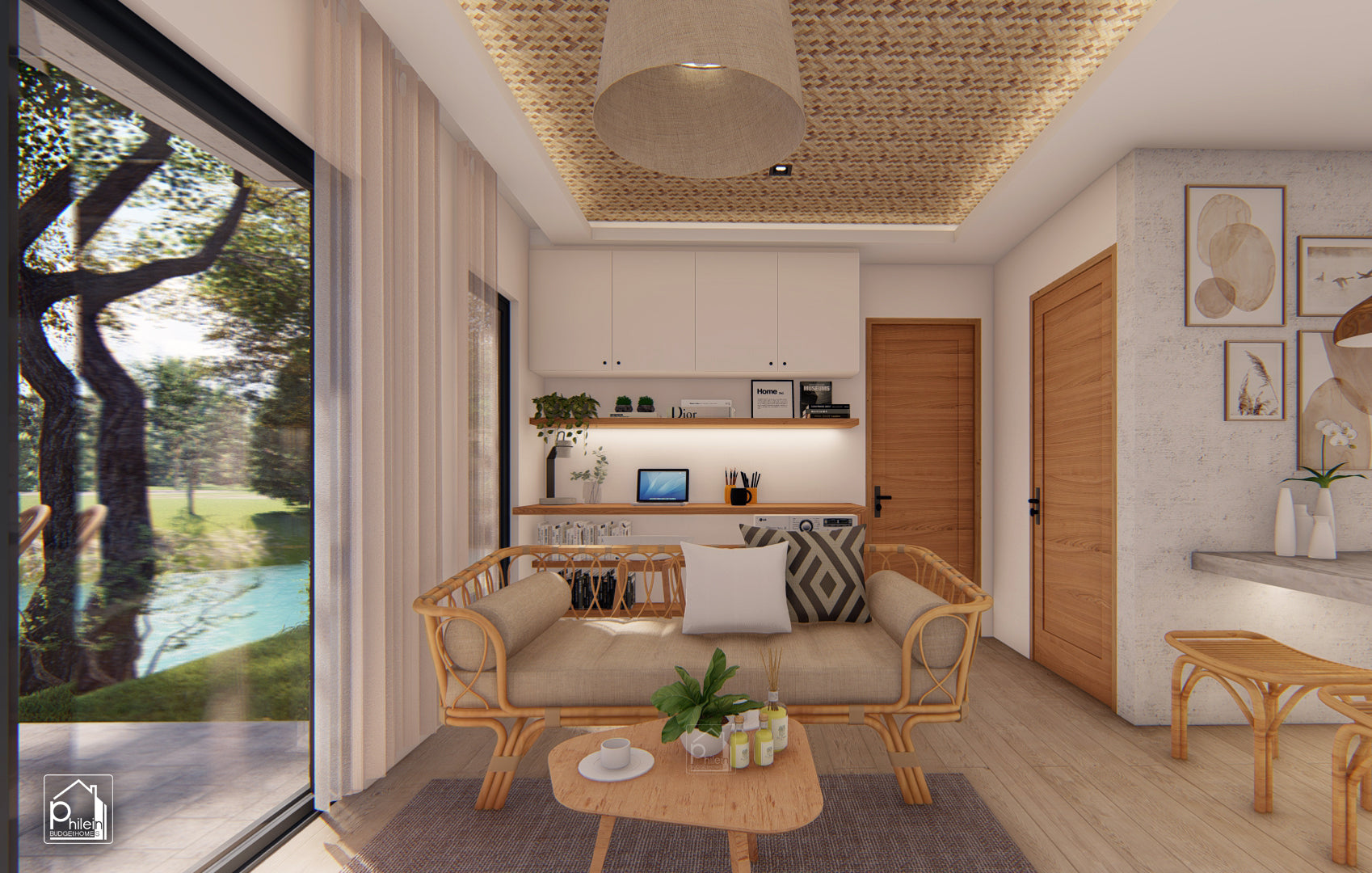 Lucy Basic Kit | Peaceful 36sqm Retirement House Design, Floor Plan (Digital Download)