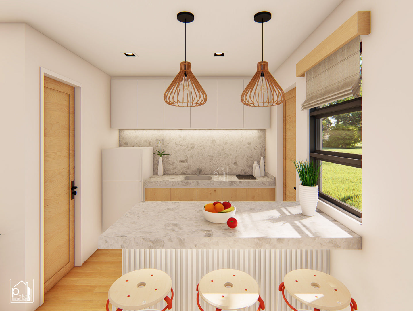 Lian Basic Kit | 35 sqm One Bedroom Simple Tiny House Floor Plan (Digital Download)
