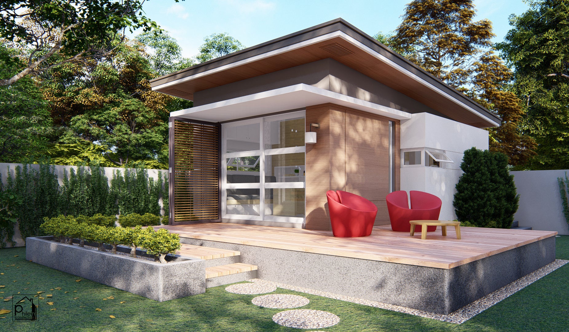 Lyra Basic Kit | 300sqft One Bedroom Modern Tiny House Floor Plan (Digital Download)