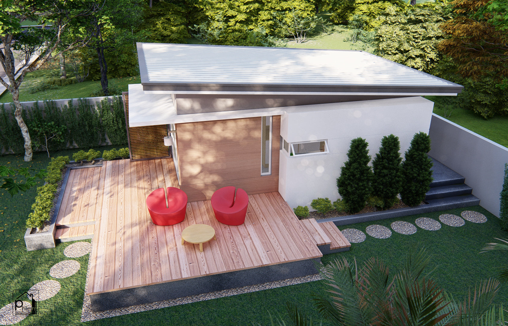 Lyra Basic Kit | 300sqft One Bedroom Modern Tiny House Floor Plan (Digital Download)