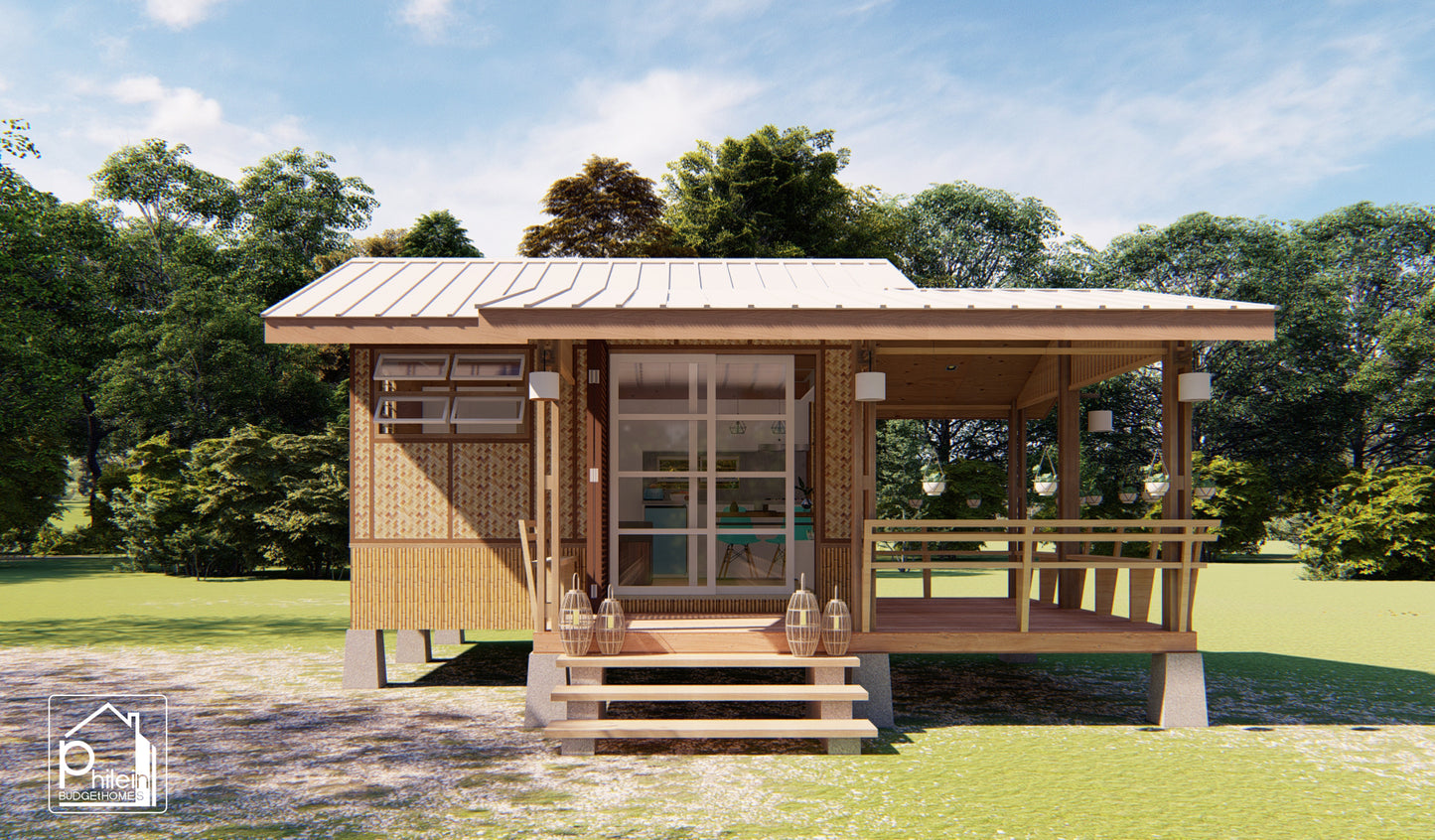 Vela Layout Kit | 18sqm Modern Bahay Kubo Floor Plan & Elevations (Digital Download)