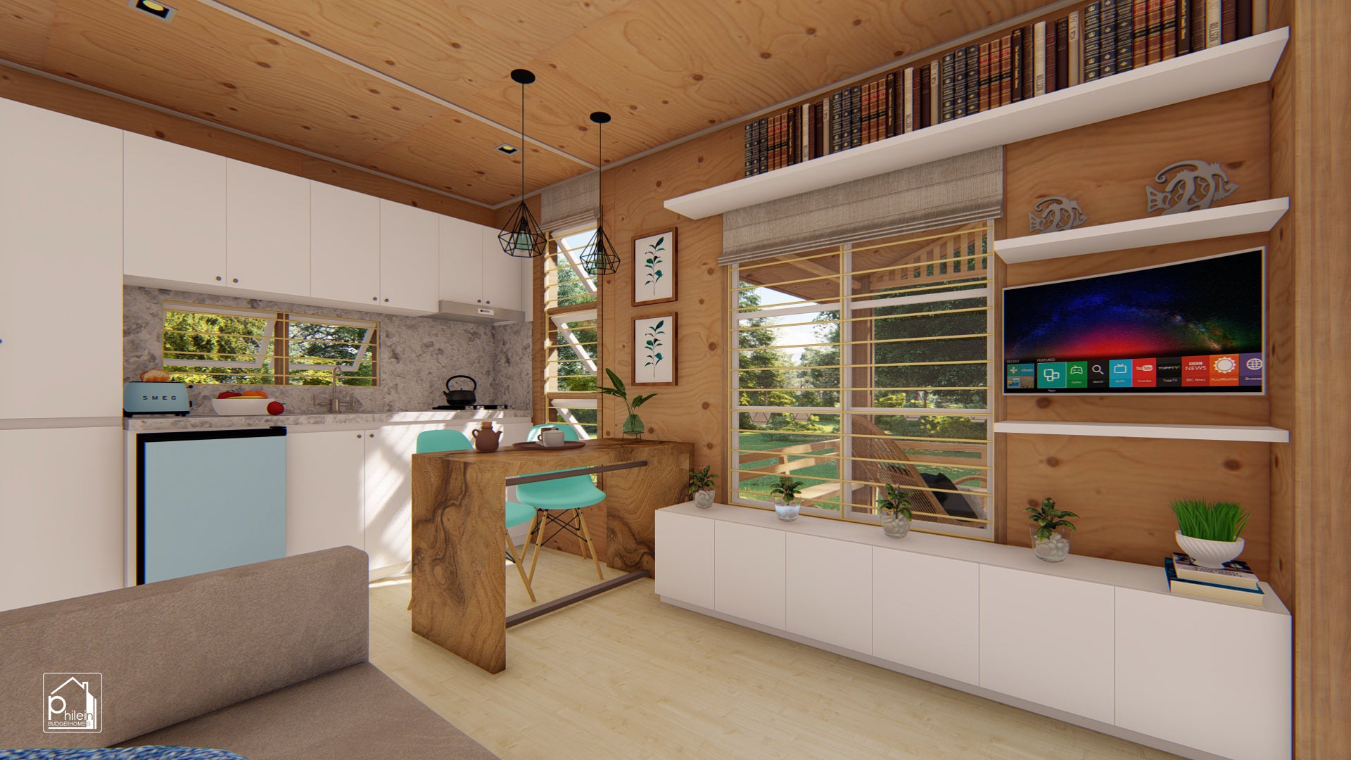 Vela Basic Kit | 18sqm Modern Bahay Kubo Floor Plan (Digital Download)