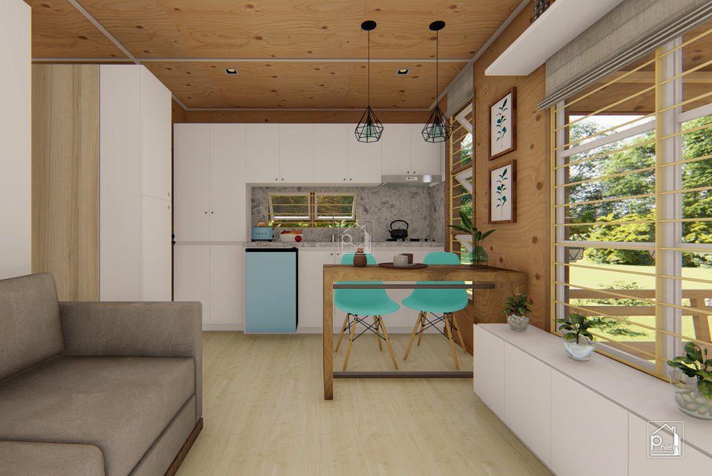 Vela Layout Kit | 18sqm Modern Bahay Kubo Floor Plan & Elevations (Digital Download)