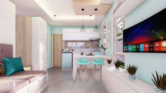 Aries Basic Kit | 19sqm One Bedroom Small House Floor Plan (DIGITAL DOWNLOAD)