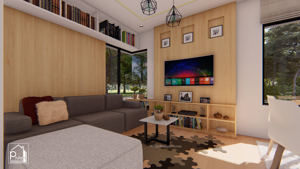 Musca Layout Kit | 45sqm Modern Two Bedroom House with Roof Deck Floor Plan & Elevations (Digital Download)