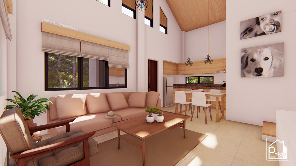 Lynx 2.0 Layout Kit | 8 x 10 meters 3 Bedroom Modern Bahay Kubo with Attic Floor Plan & Elevations (Digital Download)