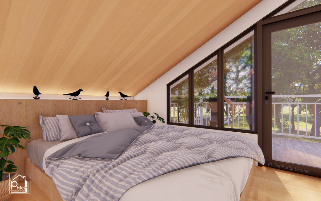 Freesia 2.0 Layout Kit | 41sqm Small House with Attic Plan & Elevations (DIGITAL DOWNLOAD)