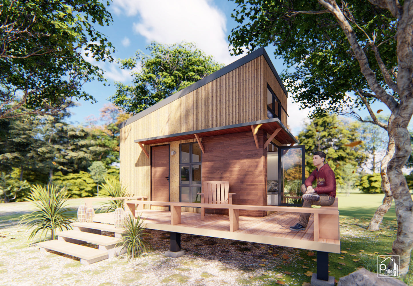 Gladiolus 2.0 Layout Kit | 24sqm Tiny House with Loft Plan & Elevations (DIGITAL DOWNLOAD)