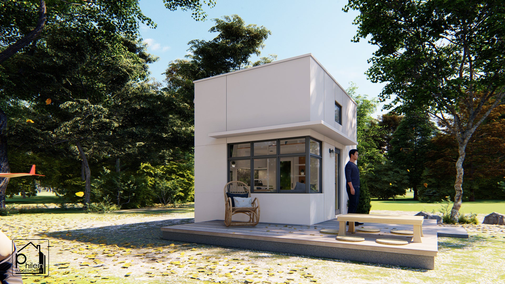 Ivy Basic Kit | 28sqm Tiny House with Loft Floor Plan (Digital Download)