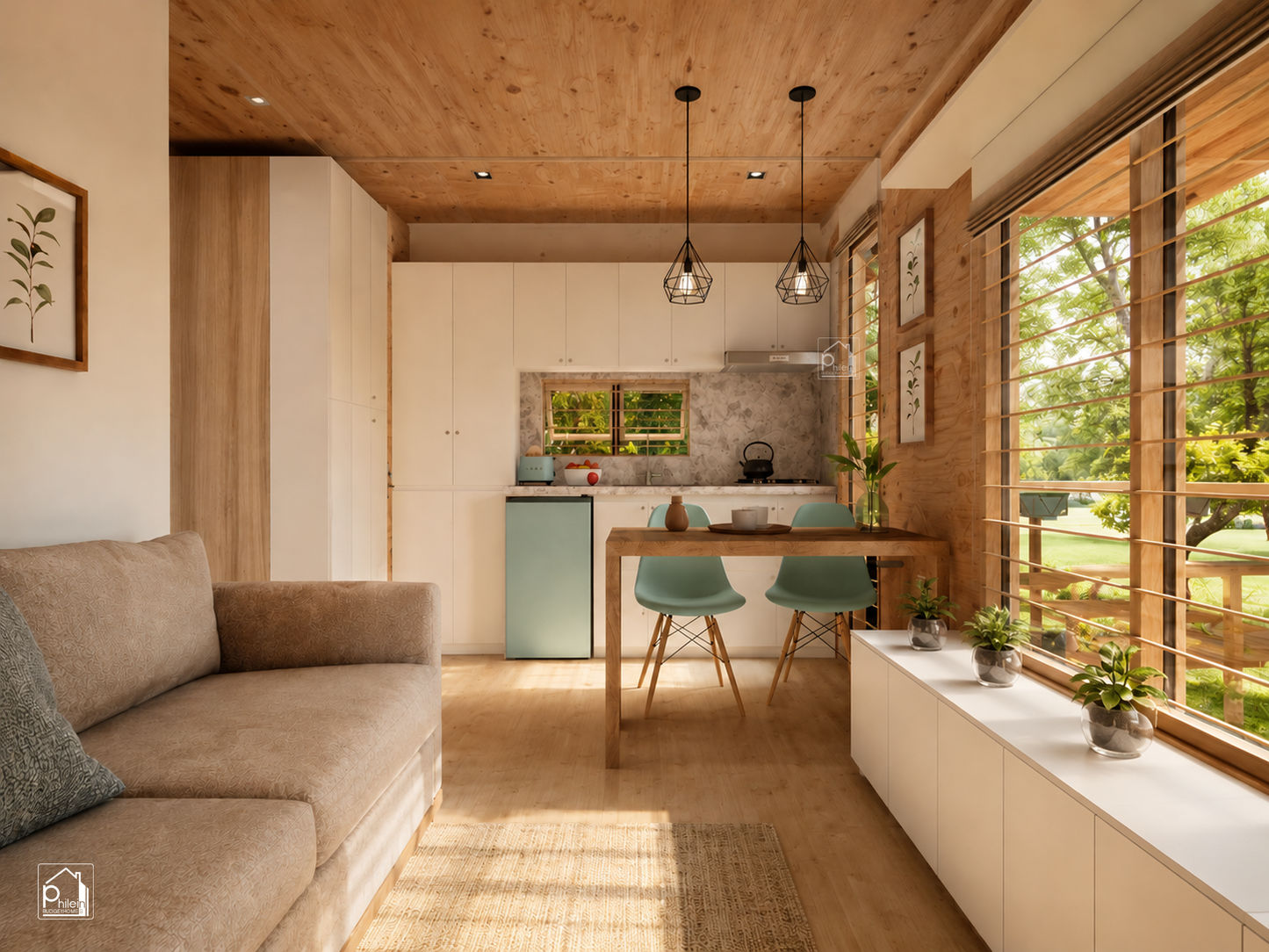 Vela Layout Kit | 18sqm Modern Bahay Kubo Floor Plan & Elevations (Instant Download)